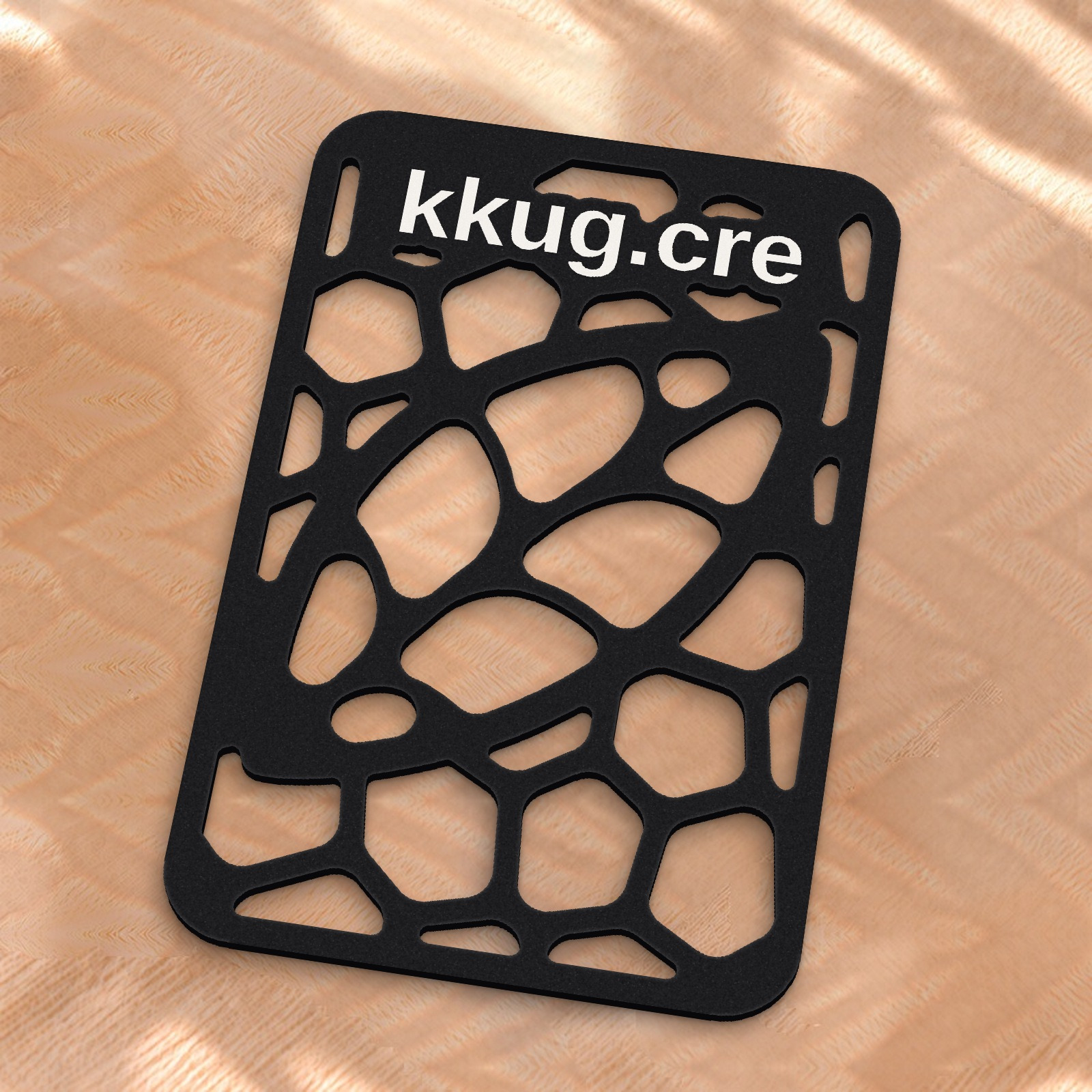 Rechteckige Pebble Plate